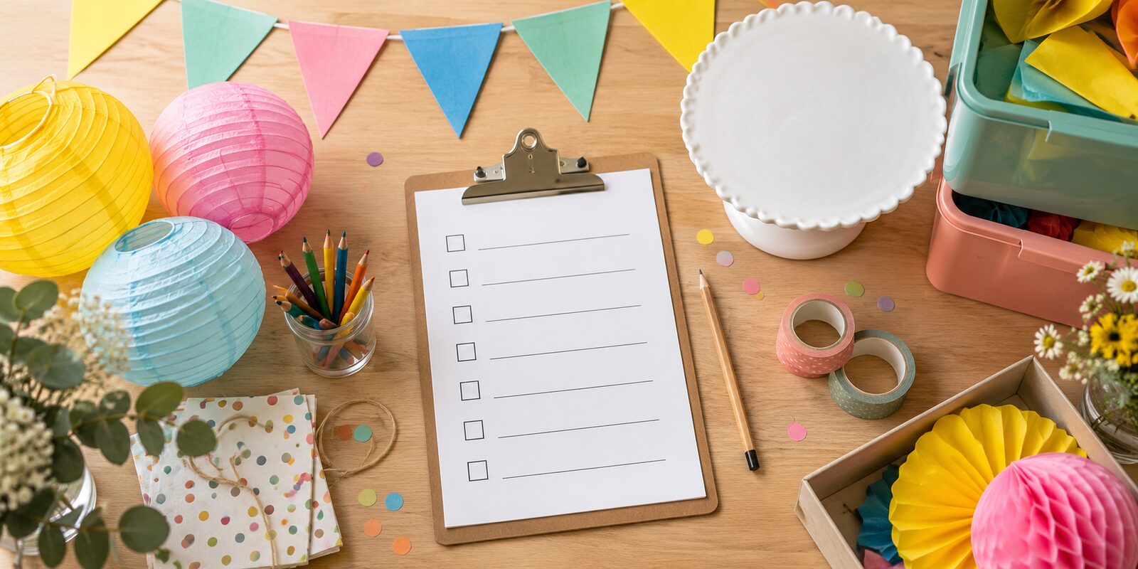 Materialien und Checkliste zur Organisation eines Schulfestes