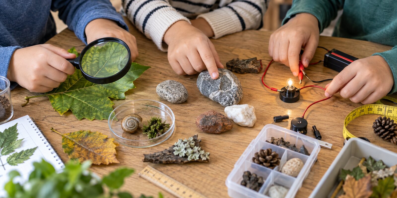Naturwissenschaftliches Entdecken im dritten Schuljahr